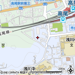 東京都八王子市初沢町1458周辺の地図
