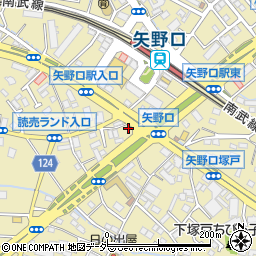 東京都稲城市矢野口619周辺の地図