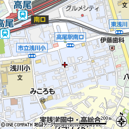 東京都八王子市初沢町1295周辺の地図