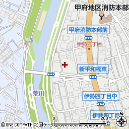 有限会社石田工業　甲府営業所周辺の地図