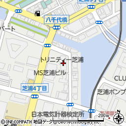 東京都港区芝浦4丁目13-1周辺の地図