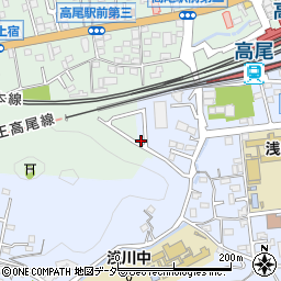 東京都八王子市初沢町1458-42周辺の地図