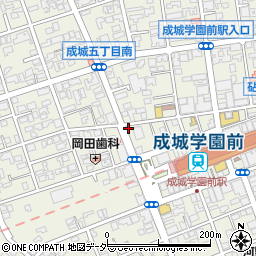 武田塾　成城学園前校周辺の地図