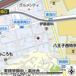 東京都八王子市初沢町1282-3周辺の地図
