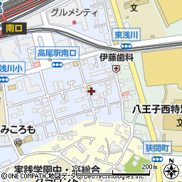東京都八王子市初沢町1282周辺の地図