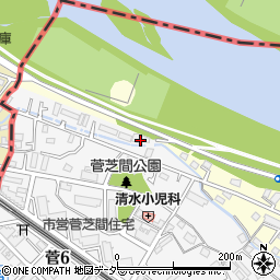 フローレンスパレス京王稲田堤周辺の地図