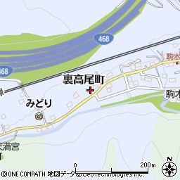 東京都八王子市裏高尾町564周辺の地図