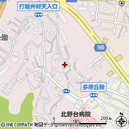 東京都八王子市打越町1095周辺の地図