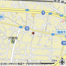 東京都稲城市矢野口1136周辺の地図