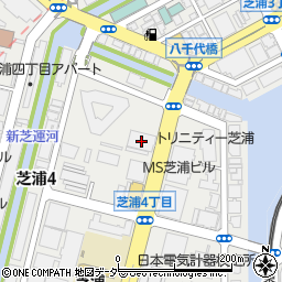 東京都港区芝浦4丁目10-16周辺の地図