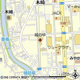 越のゆ敦賀店周辺の地図