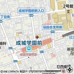 成城石井成城店周辺の地図