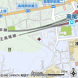 東京都八王子市高尾町1458周辺の地図