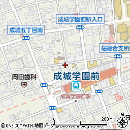 あおぞら成城駅前クリニック周辺の地図