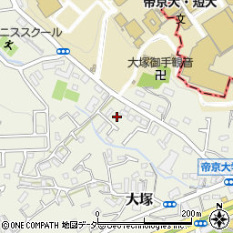 東京都八王子市大塚394周辺の地図