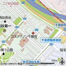 検見川ガーデンハイツ１棟周辺の地図