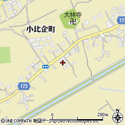 東京都八王子市小比企町1619周辺の地図