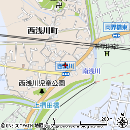 東京都八王子市西浅川町85周辺の地図