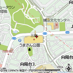 東京都稲城市向陽台周辺の地図