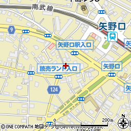 東京都稲城市矢野口689-4周辺の地図
