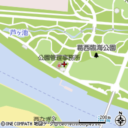 都立葛西臨海公園トイレ１２周辺の地図