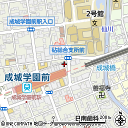 レオーダ成城周辺の地図