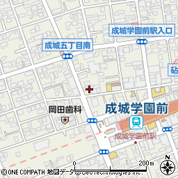 明光義塾成城学園教室周辺の地図