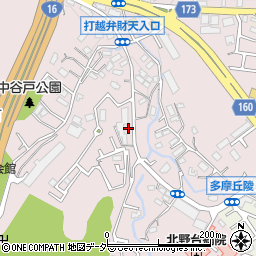 東京都八王子市打越町1112周辺の地図