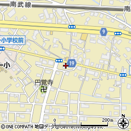 東京都稲城市矢野口1109周辺の地図