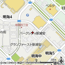 千葉県浦安市明海5丁目2周辺の地図