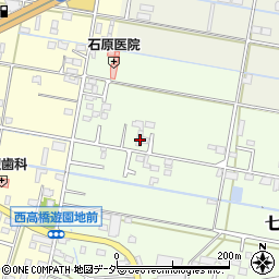 山梨県甲府市七沢町152周辺の地図