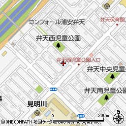 千葉県浦安市弁天1丁目12-10周辺の地図