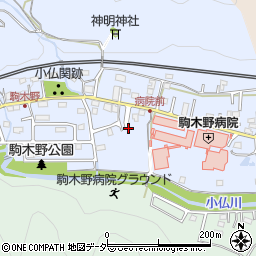 東京都八王子市裏高尾町348周辺の地図