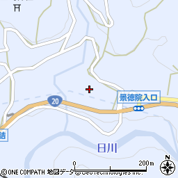 山梨県甲州市大和町初鹿野874周辺の地図