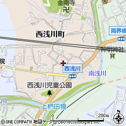 東京都八王子市西浅川町86周辺の地図