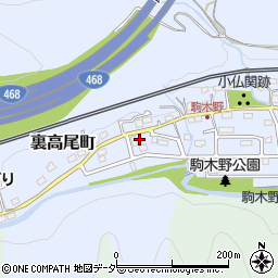 東京都八王子市裏高尾町531-3周辺の地図