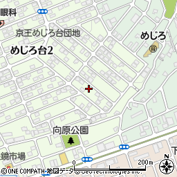 名取邸_めじろ台akippa駐車場周辺の地図