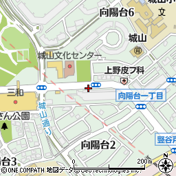 向陽台六周辺の地図