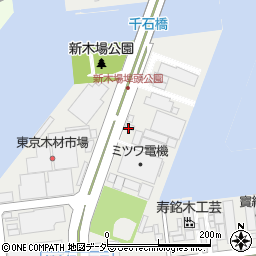 網中木材株式会社　本社周辺の地図