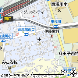 東京都八王子市初沢町1281周辺の地図