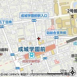 成城パン周辺の地図