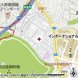 東京都港区白金台5丁目7-8周辺の地図