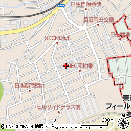 東京都八王子市長沼町周辺の地図