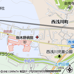 東京都八王子市裏高尾町266周辺の地図