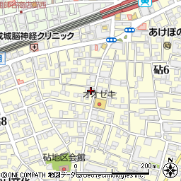 ポニークリーニング　祖師谷大蔵店周辺の地図