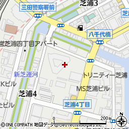 東京都港区芝浦4丁目10周辺の地図
