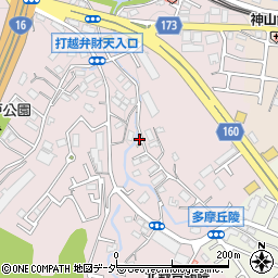 東京都八王子市打越町1100周辺の地図
