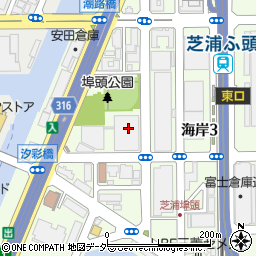 株式会社オンワード樫山　芝浦ビル総務部周辺の地図
