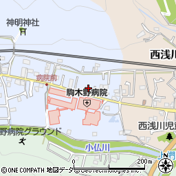 東京都八王子市裏高尾町262周辺の地図