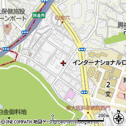 東京都港区白金台5丁目7-7周辺の地図